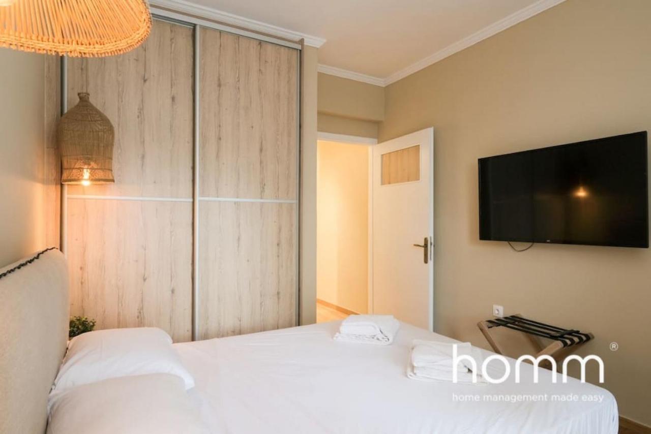 Athens Riviera Homm Flat 4 Min Walk From Beach, Thiseos Str Kültér fotó