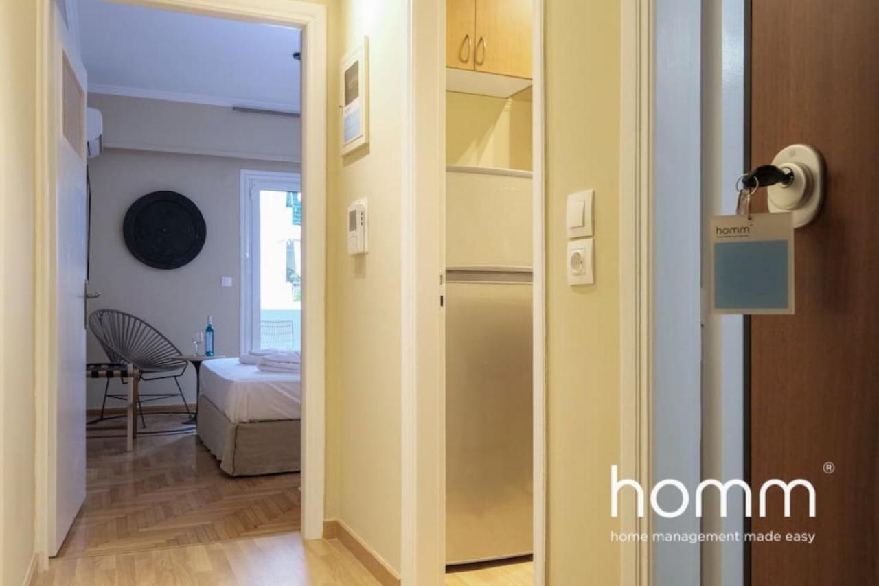 Athens Riviera Homm Flat 4 Min Walk From Beach, Thiseos Str Kültér fotó