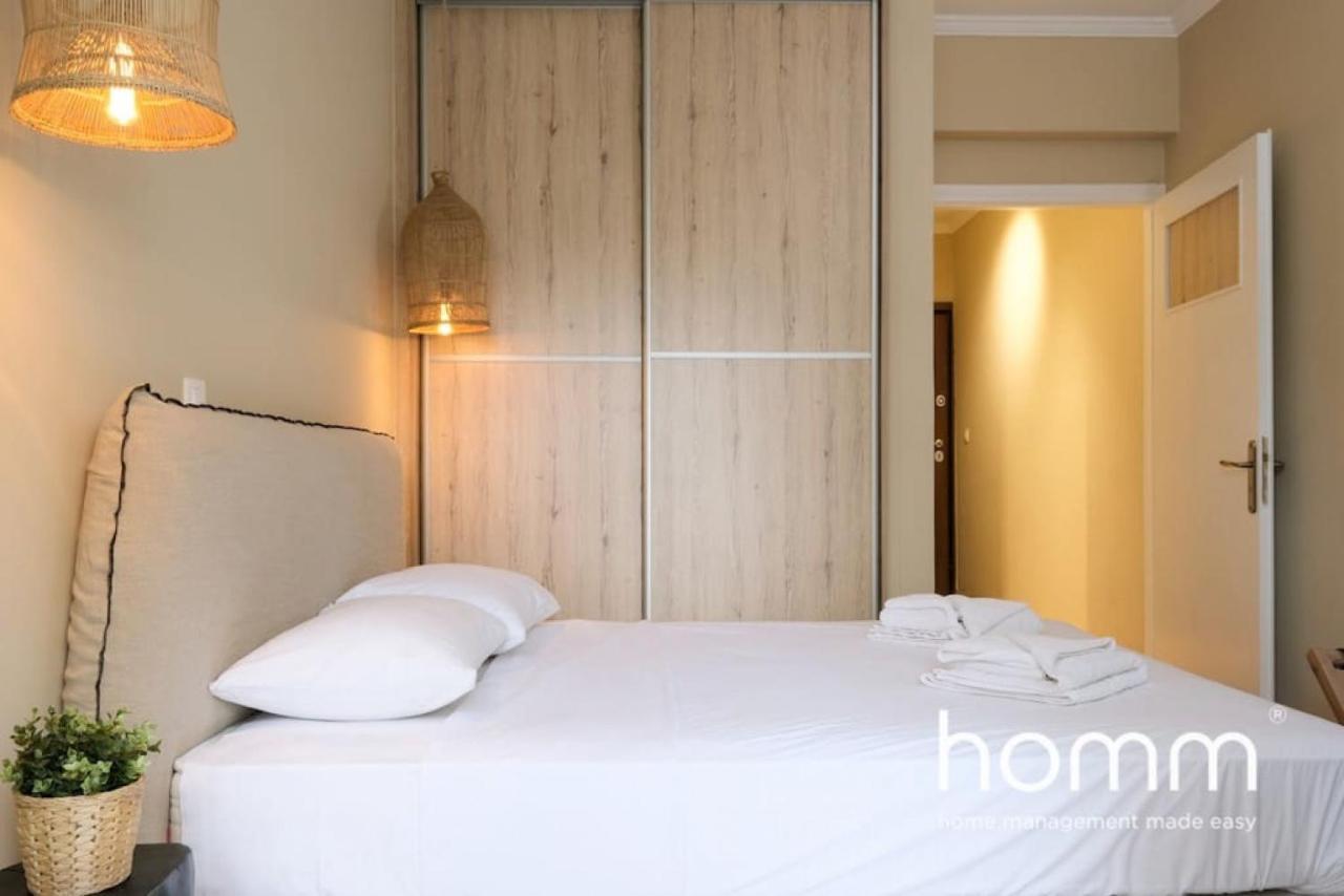 Athens Riviera Homm Flat 4 Min Walk From Beach, Thiseos Str Kültér fotó