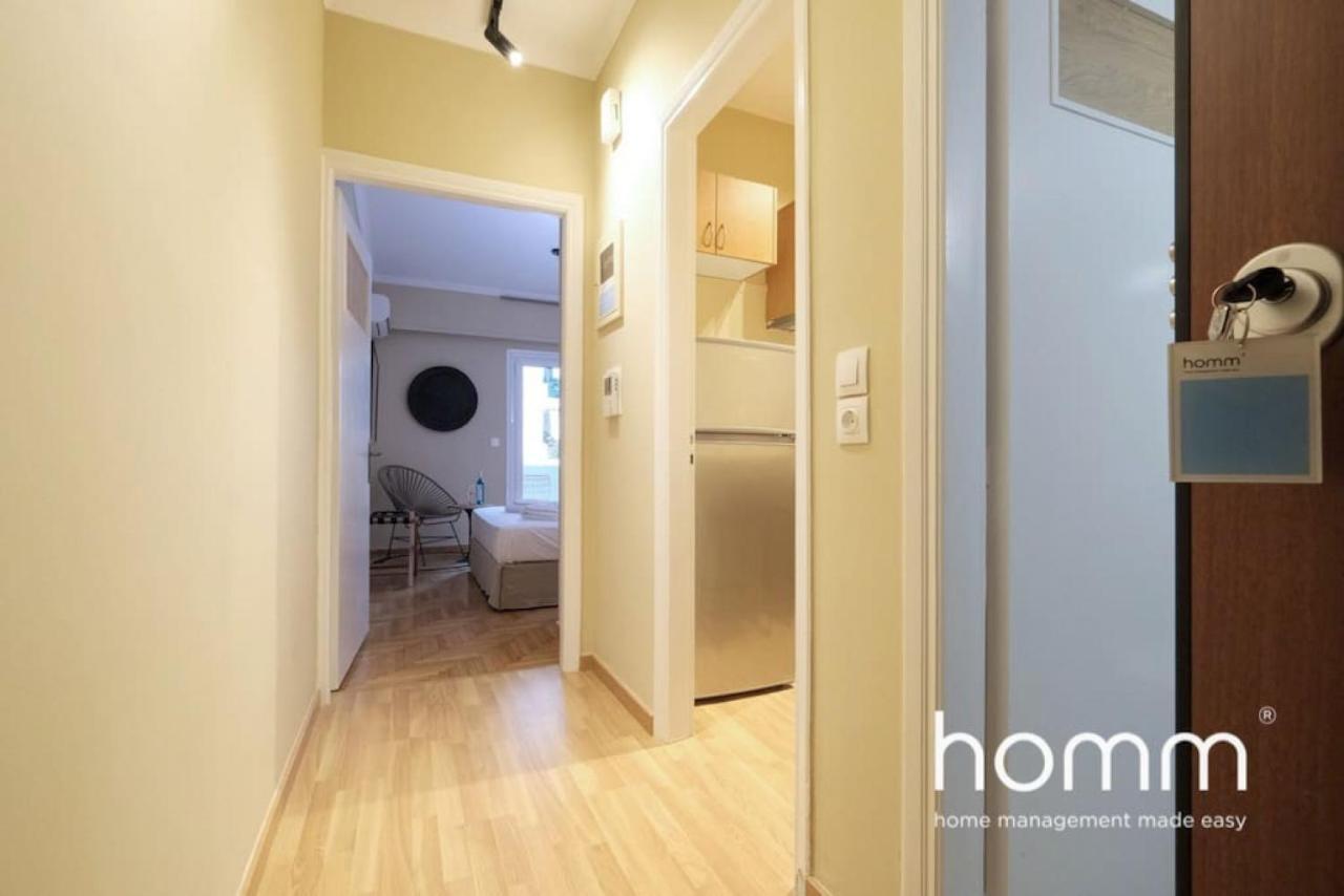 Athens Riviera Homm Flat 4 Min Walk From Beach, Thiseos Str Kültér fotó